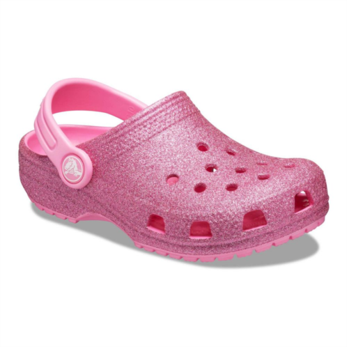 Crocs Classic Glitter Girls Clogs