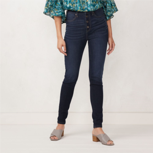 Womens LC Lauren Conrad Curvy Super High-Waisted Super Skinny Jeans