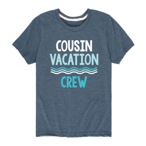 Licensed Character Boys 8-20 Cousin Vacation Crew Graphic Tee