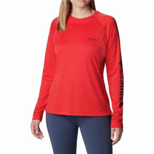Womens Columbia Fork Stream UPF 50 Long-Sleeve Active Shirt