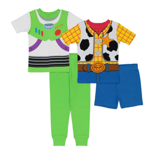 Toddler Boy Disney/Pixar Toy Story Buzz & Woody Costume Tops & Bottoms Pajama Set