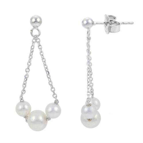PearLustre by Imperial Freshwater Cultured Pearl Chain Drop Earrings