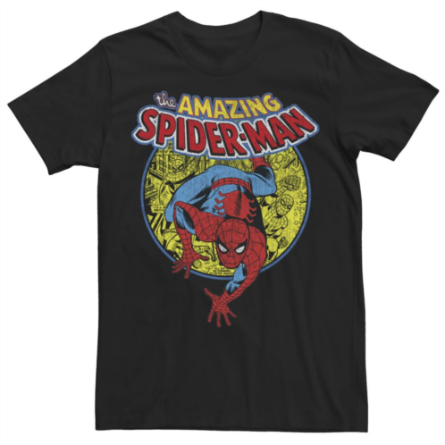 Mens Marvel Amazing Spider-Man Vintage Comic Tee