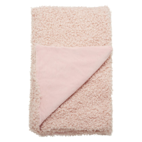 Mina Victory Faux Fur Solid Throw