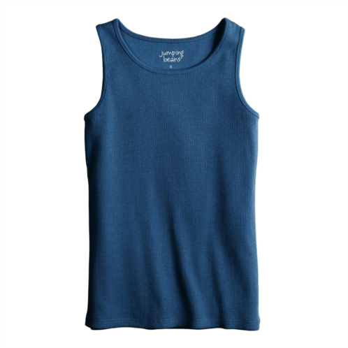 Girls 4-12 Jumping Beans Essential Ribbed Tank Top