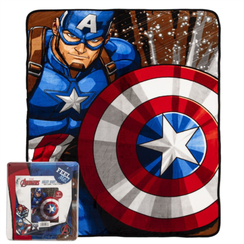 ENTERTAINMENT Captain America Our Captain Silk Touch Throw