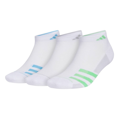 Mens adidas 3-pack Superlite Stripe 3 Low-Cut Socks