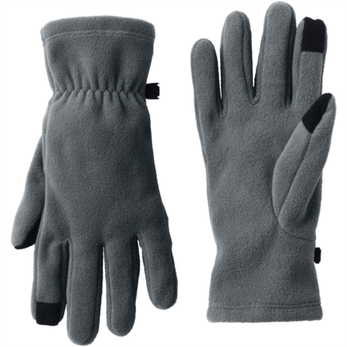 Mens Lands End T100 Fleece EZ Touch Gloves