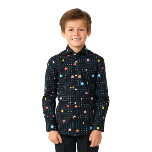 Boys 2-8 OppoSuits PACMAN Button-Up Dress Shirt