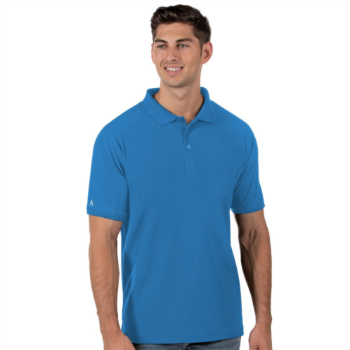 Mens Antigua Legacy Fitted Pique Polo