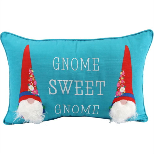 Jordan Manufacturing Gnomes Indoor Outdoor Throw Pillow