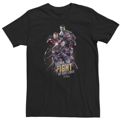Big & Tall Marvel Avengers Endgame Fight of Our Lives Tee