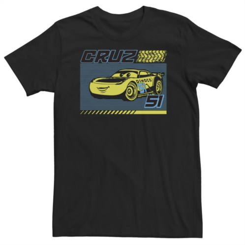 Big & Tall Disney / Pixar Cars Dinoco Cruz Ramirez Tee