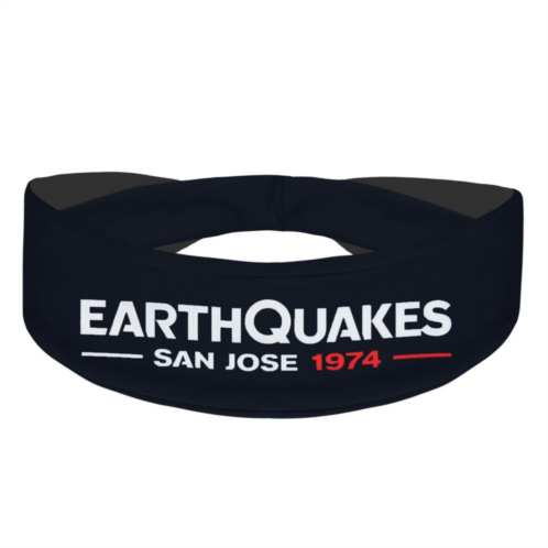 Unbranded Black San Jose Earthquakes Alternate Logo Cooling Headband