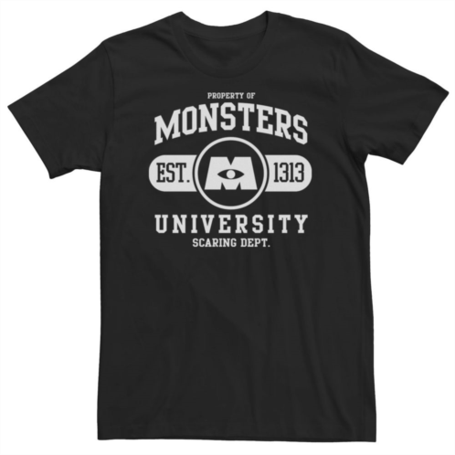Licensed Character Big & Tall Disney / Pixar Monsters University Est. 2013 Logo Tee