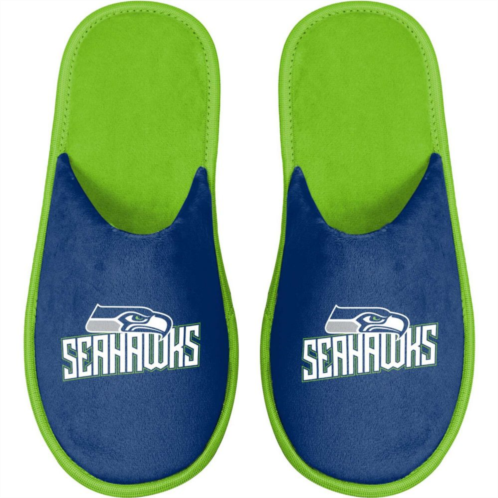 Mens FOCO Seattle Seahawks Scuff Slide Slippers