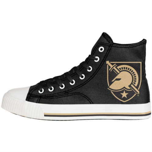 Unbranded Mens FOCO Army Black Knights Big Logo High Top Canvas Shoes