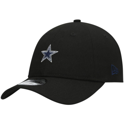 Mens New Era Black Dallas Cowboys 9TWENTY Adjustable Hat