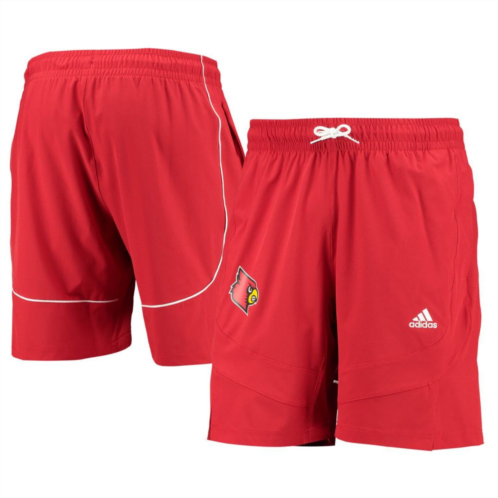 Mens adidas Red Louisville Cardinals Swingman AEROREADY Basketball Shorts