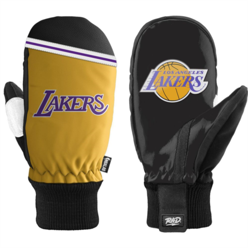 RAD Gloves Los Angeles Lakers Classic Snow Mittens