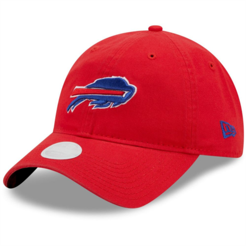 Womens New Era Red Buffalo Bills Core Classic 2.0 9TWENTY Adjustable Hat