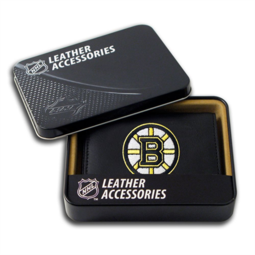 Kohls Boston Bruins Leather Trifold Wallet