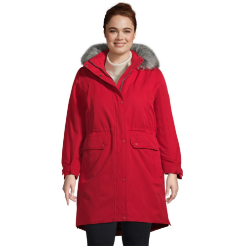 Plus Size Lands End Expedition Down Waterproof Winter Parka