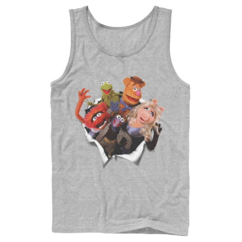 Licensed Character Mens Disney The Muppets Group Shot Breakthrough Tank Top