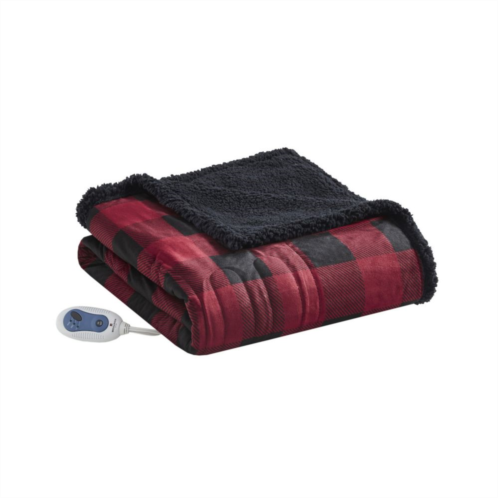 Woolrich Linden Luxurious Oversized Electric Heated Throw Blanket