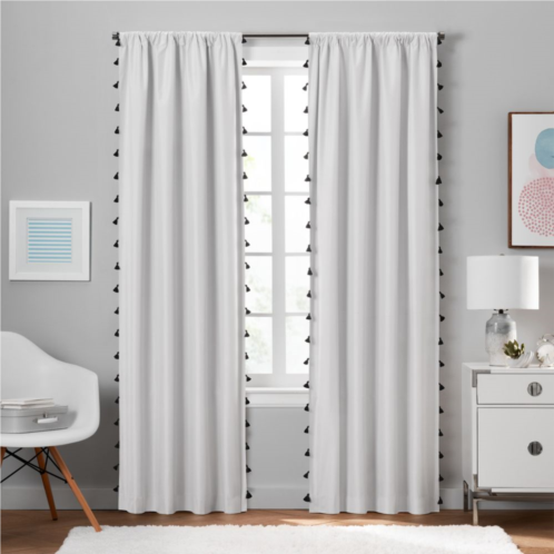 The Big One Kids 2-pack Tassel Blackout Window Curtains