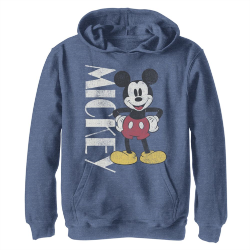 Licensed Character Disneys Mickey & Friends Boys 8-20 Mickey Vintage Stance Graphic Hoodie