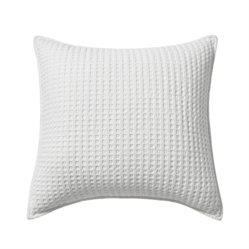 Levtex Home Mills Waffle Bright White Square Pillow