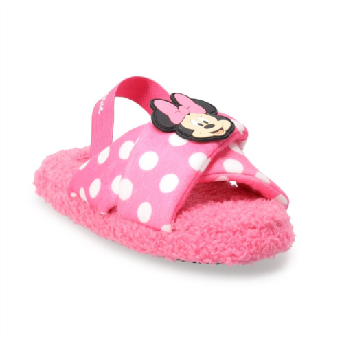 Disneys Minnie Mouse Girls Slippers