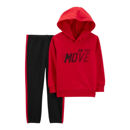 Baby Boy Carters On The Move Hoodie & Pants Set