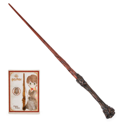 Spin Master Wizarding World Harry Potter 12-inch Spellbinding Harry Potter Wand with Collectible Spell Card