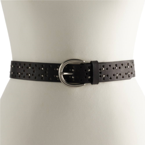 Womens Sonoma Goods For Life Perforated Belt