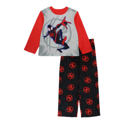 Boys 4-10 Marvel Spiderman The Verse 2-Piece Pajama Set