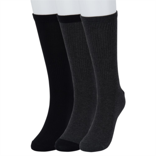 Mens Sonoma Goods For Life 3-pack Ribbed Dress Socks