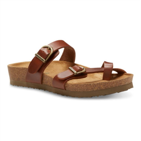 Eastland Tiogo Womens Leather Slide Sandals