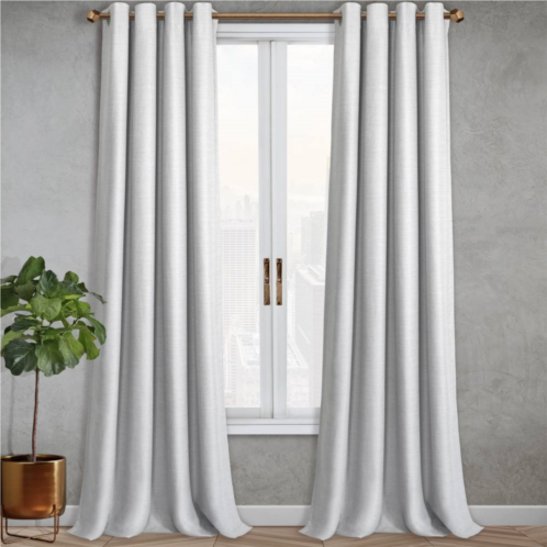 B. Smith Kinsley Lined Total Blackout Window Curtain Panel