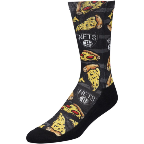 Unbranded Mens Rock Em Socks Brooklyn Nets New York Style Pizza Crew Socks