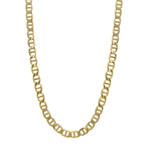 Adornia 14k Gold Plated Mariner Chain Necklace