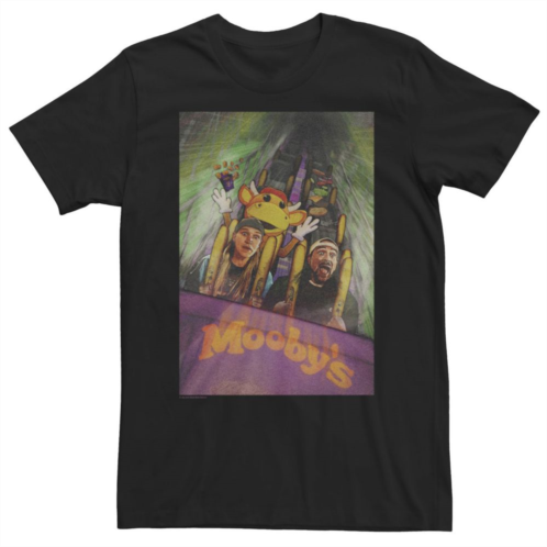 Licensed Character Big & Tall Jay And Silent Bob Moobys Roller Coaster Tee