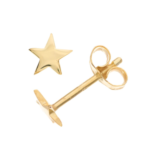 Au Naturale 10k Gold Star Stud Earrings
