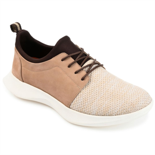 Thomas & Vine Hadden Knit Mens Leather Casual Sneakers