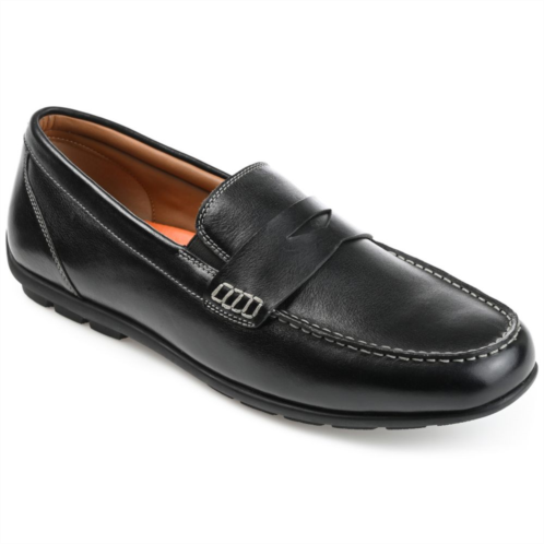 Thomas & Vine Woodrow Driving Mens Leather Dress Loafers