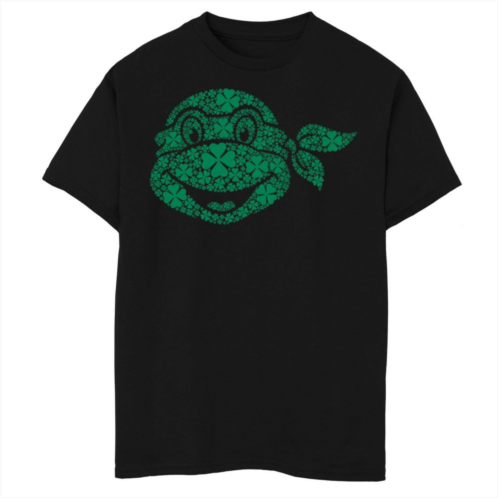 Boys 8-20 Nickelodeon Graphic Teenage Mutant Ninja Turtles Shamrock Turtle Face Graphic Tee