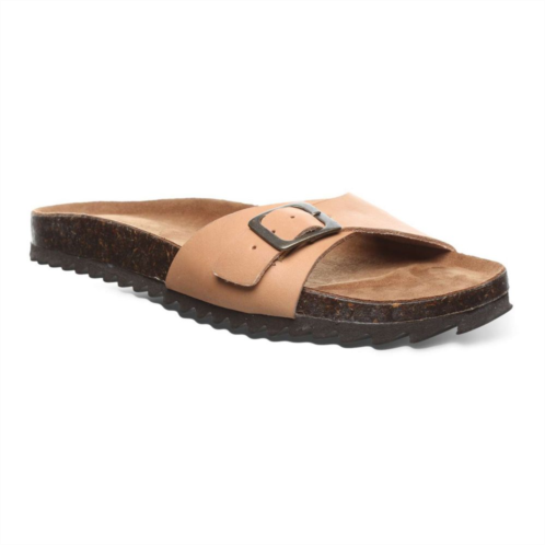 Bearpaw Ava Womens Leather Slide Sandals