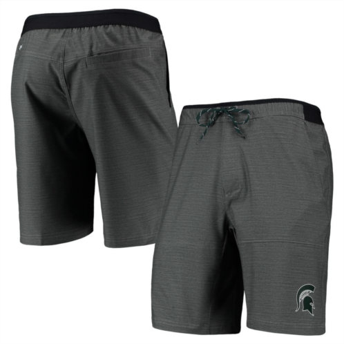 Mens Columbia Gray Michigan State Spartans Twisted Creek Omni-Shield Shorts