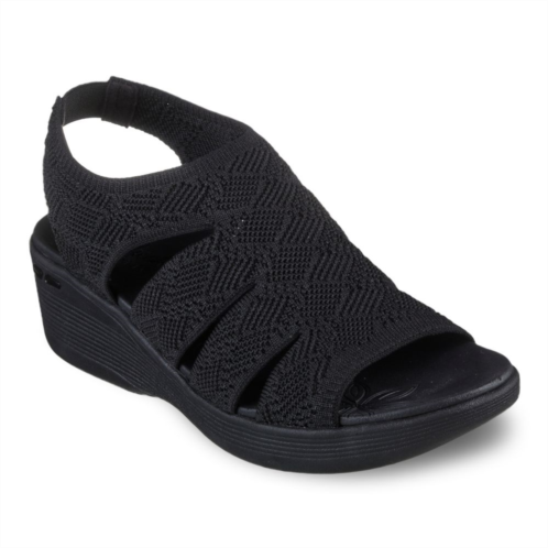Skechers Pier-Lite All You Womens Wedge Sandals